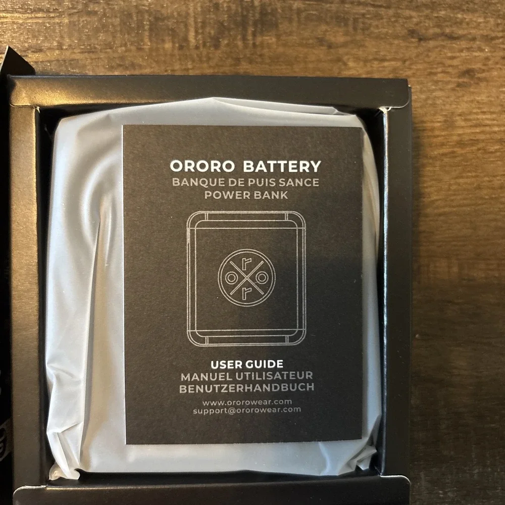 New -ORORO 7.2V 5200mAh Rechargeable Battery for Heated Jackets Genuine OEM